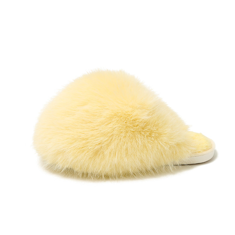 T&P Fluffy Fur Slippers – WOMEN Cozy Home Slippers