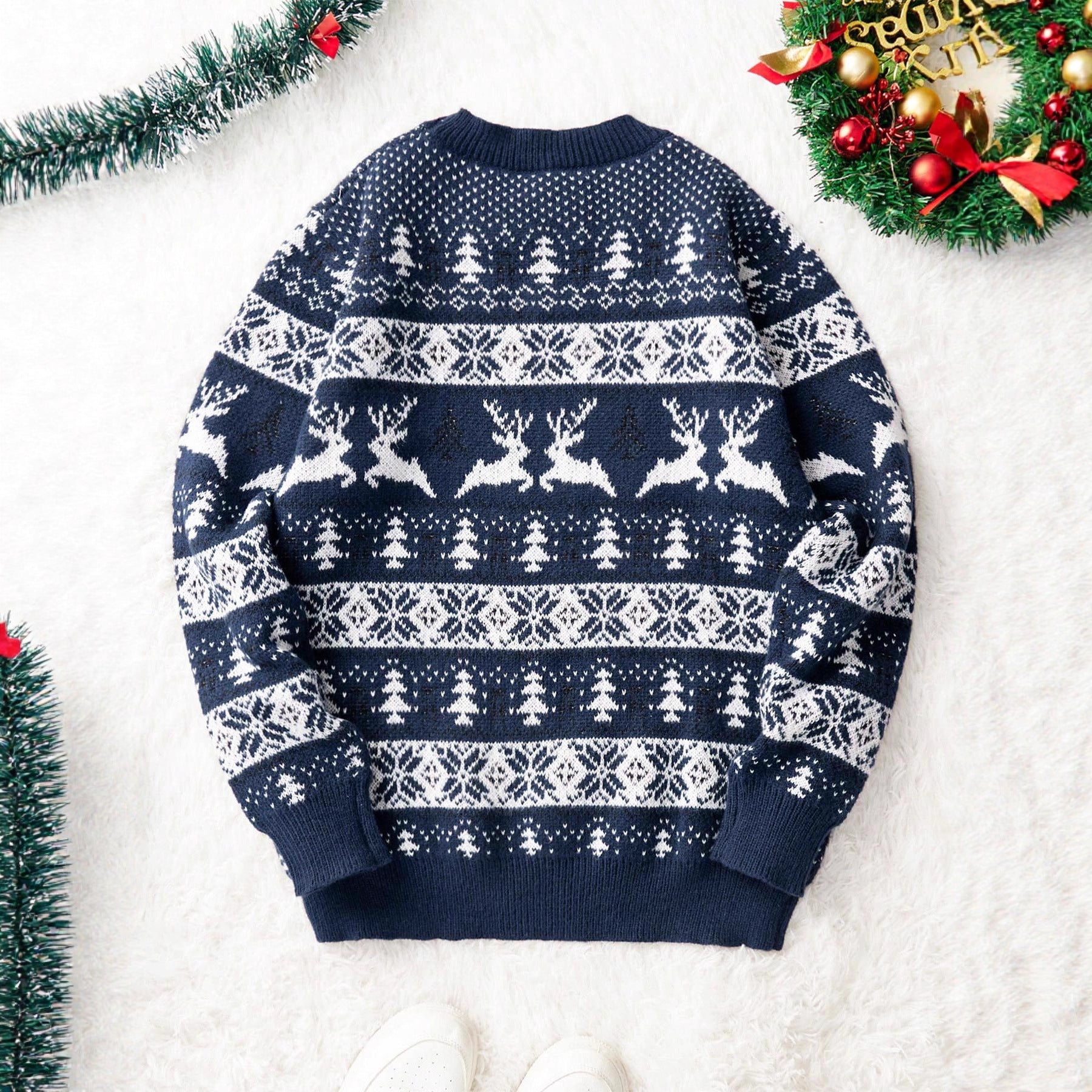 T&P Holiday Classic | Red Christmas Sweater for Men