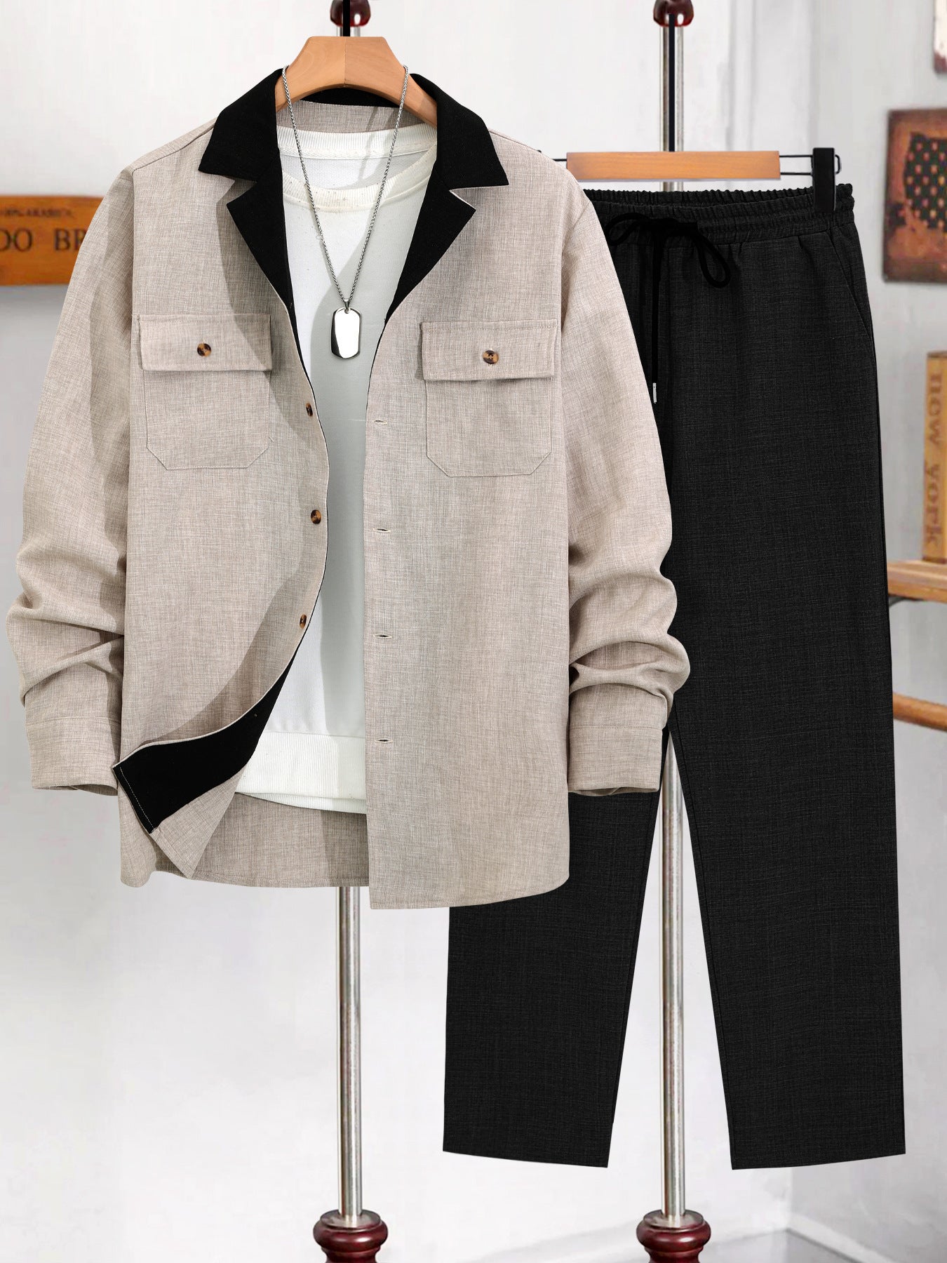 T&P Creative Line | Men’s Artistic Casual Suit Set