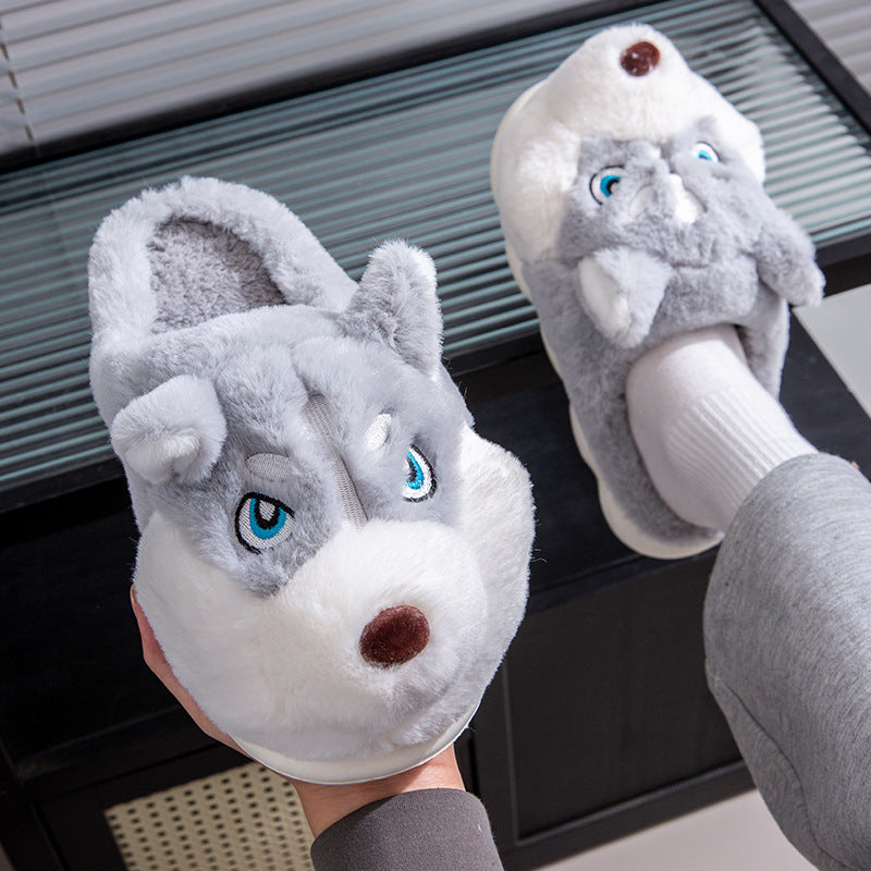 T&P CozyHusky Slippers – Warm Winter Men’s Indoor Slippers
