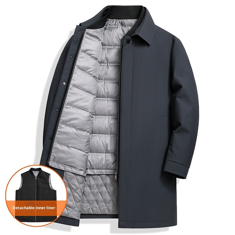 T&P Executive DownLine Coat | Premium Duck Down Men’s Winter Jacket