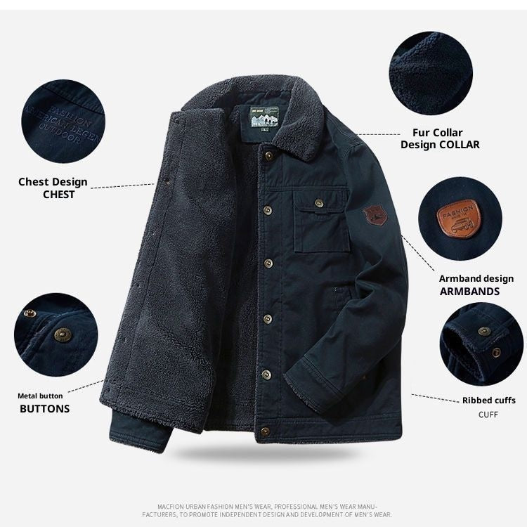 T&P Arctic Heritage | Wool-Lined Military Jacket for Men