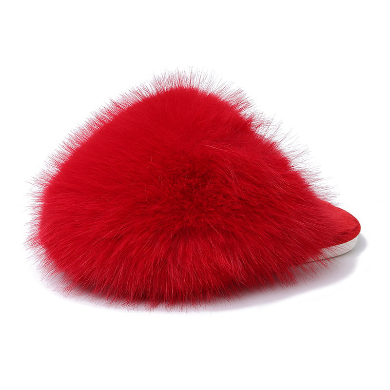 T&P Fluffy Fur Slippers – WOMEN Cozy Home Slippers