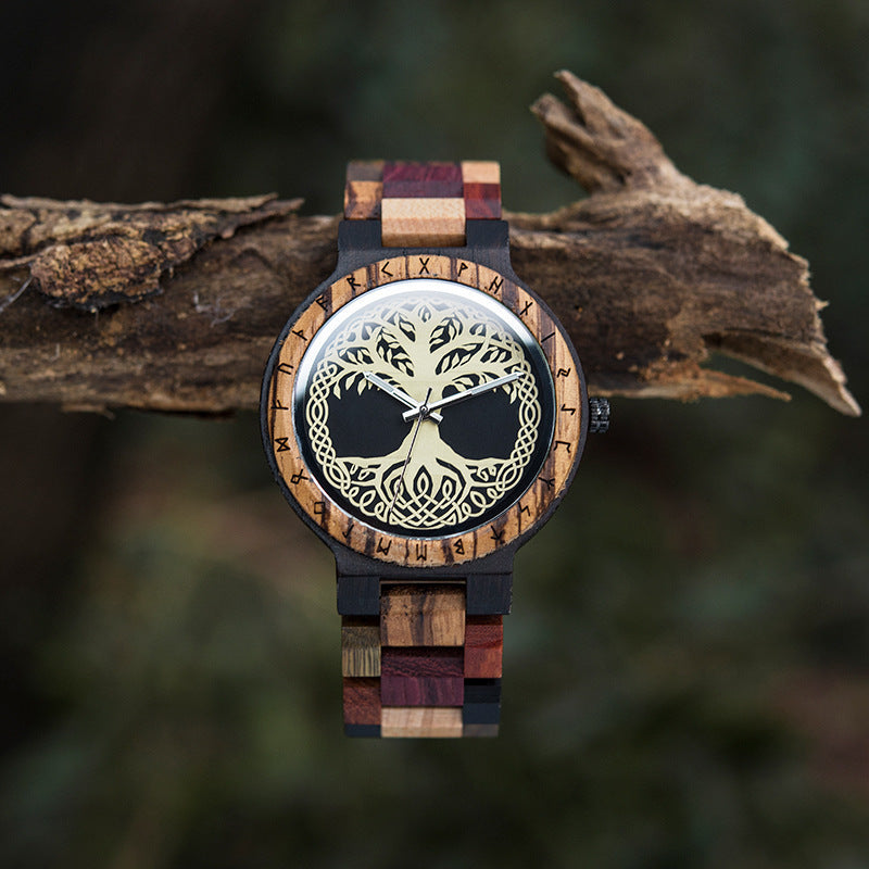 T&P Nature Heritage | Wooden Tree of Life Watch