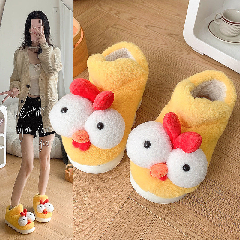 T&P Cute Chick Slippers – Warm Winter Slippers for Women
