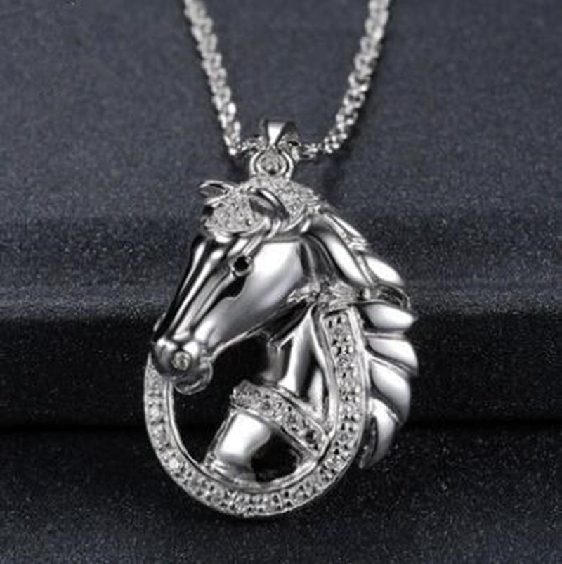 T&P Horse of Power | Silver Pendant for Men – Symbol of Strength