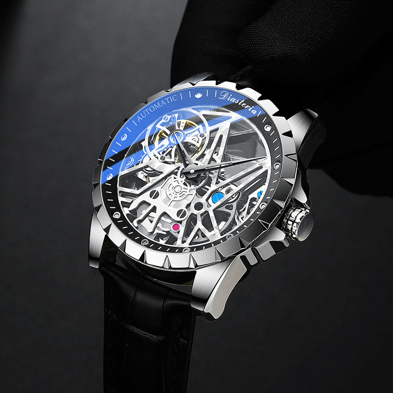 Daystar Fish Scale Mechanical Skeleton Watch | T&P Grandmaster Line
