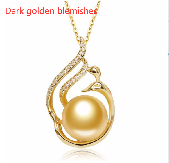 Golden Swan Pearl Pendant – Royal Elegance Edition | T&P Luxury Jewelry