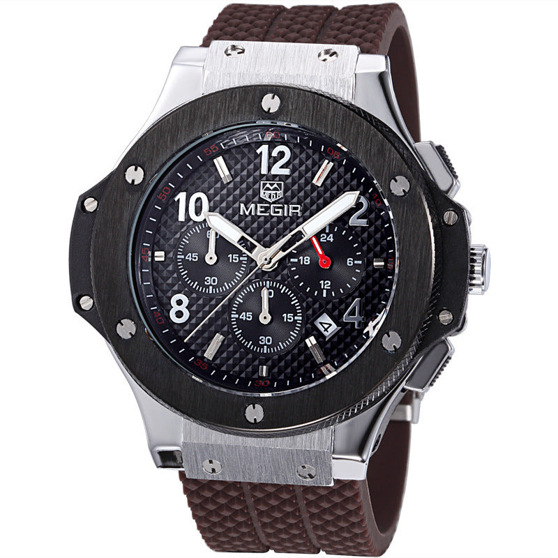 T&P Chrono Force | Rose Black Chronograph Men’s Watch