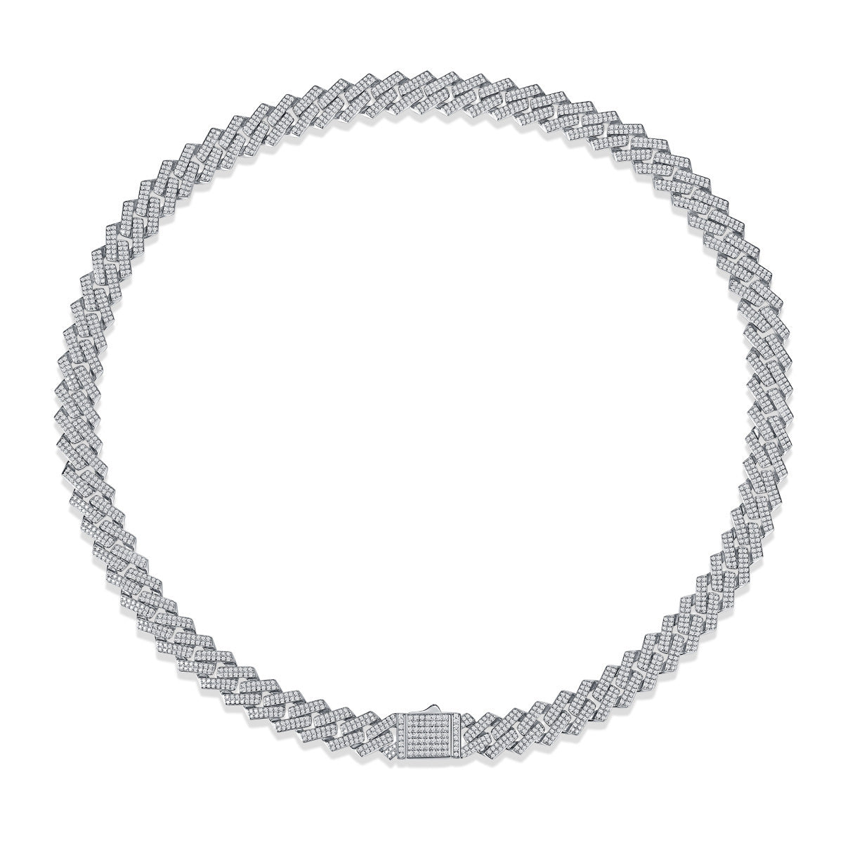S925 Sterling Silver Challenge Necklace – Luxury Men’s Certified Jewelry