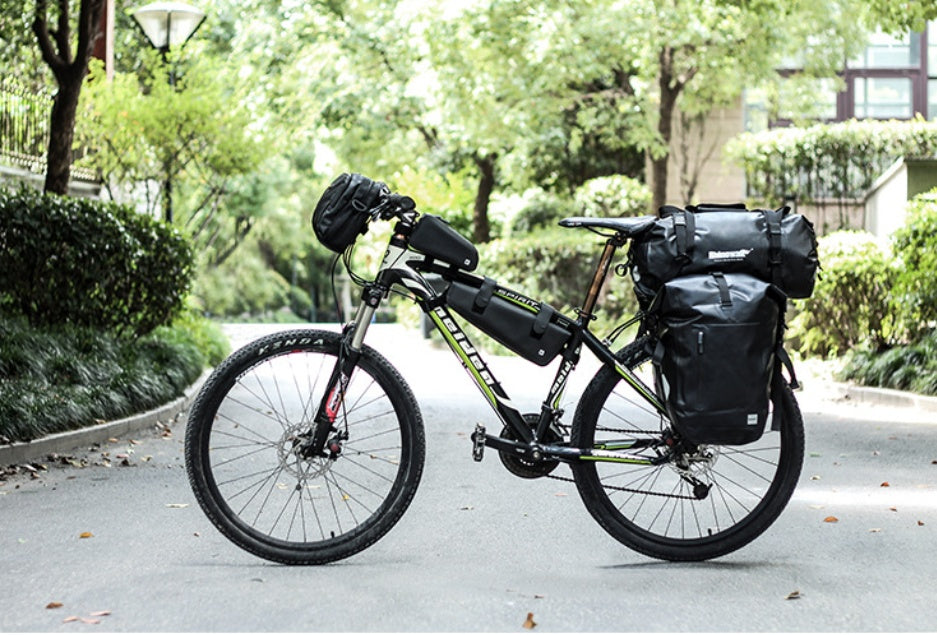 Waterproof Bicycle Rear Rack Bag – Large Capacity Cycling Travel Luggage