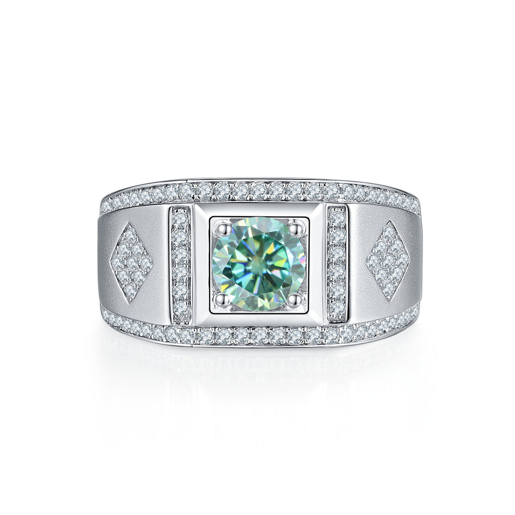 S925 Silver Gemstone Men’s Ring – Executive Power Edition | T&P Men’s Collection