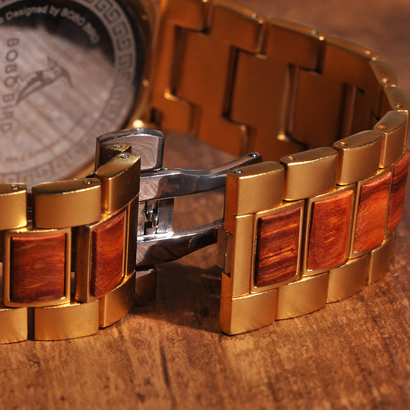 Luxury Wooden Automatic Men’s Watch – Japanese Miyota Movement, Eco Prestige Collection