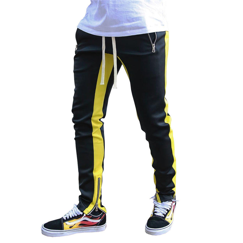 T&P Dual Stripe Running Joggers | Lightweight Men’s Fitness Pants