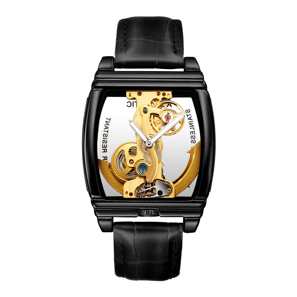 T&P Monarch Edge | Golden Skeleton Automatic Watch