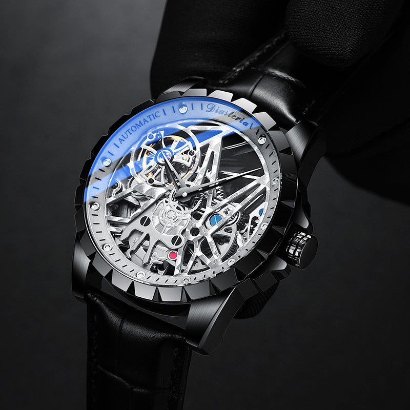 Daystar Fish Scale Mechanical Skeleton Watch | T&P Grandmaster Line
