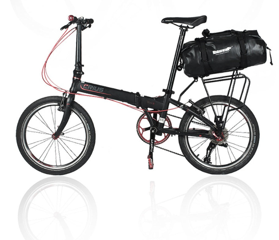 Waterproof Bicycle Rear Rack Bag – Large Capacity Cycling Travel Luggage
