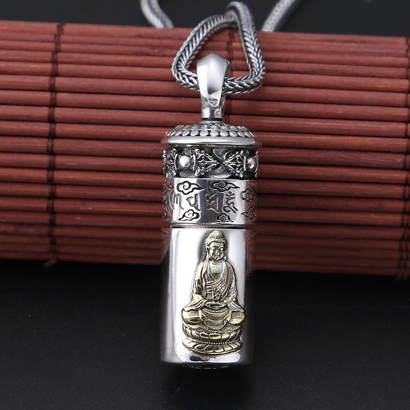 S999 Pure Silver Amulet Pendant – Royal Heritage Edition | T&P Men’s Collection