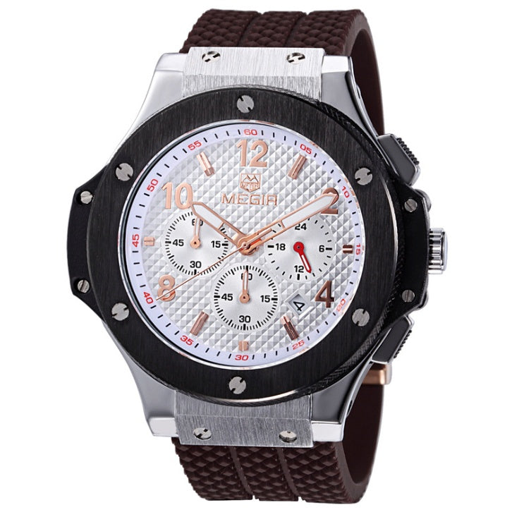 T&P Chrono Force | Rose Black Chronograph Men’s Watch