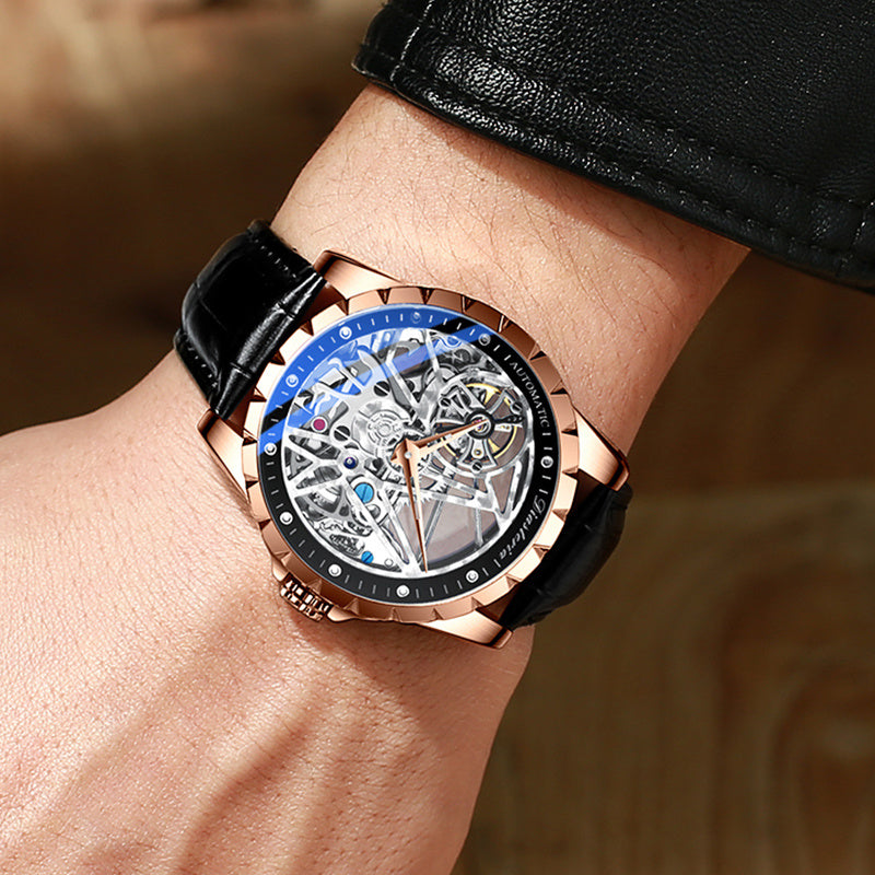 Daystar Fish Scale Mechanical Skeleton Watch | T&P Grandmaster Line