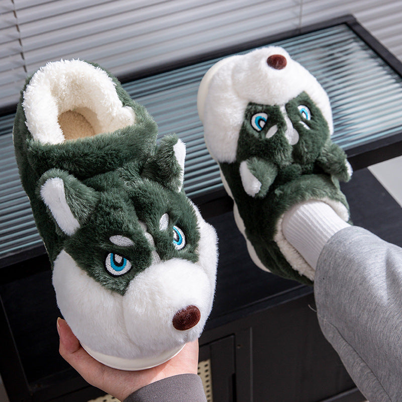 T&P CozyHusky Slippers – Warm Winter Men’s Indoor Slippers