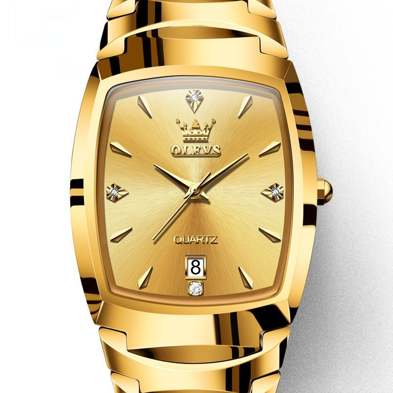 T&P Royal Classic Golden Dynasty Men’s Watch | Tungsten Gold Edition