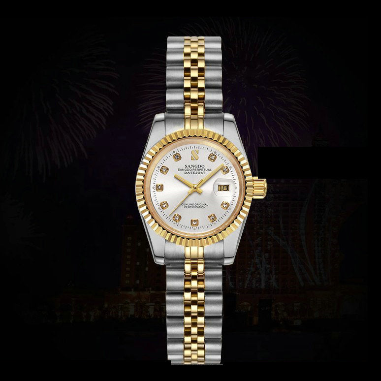 Women’s Classic Mechanical Watch – Two-Tone Stainless Steel