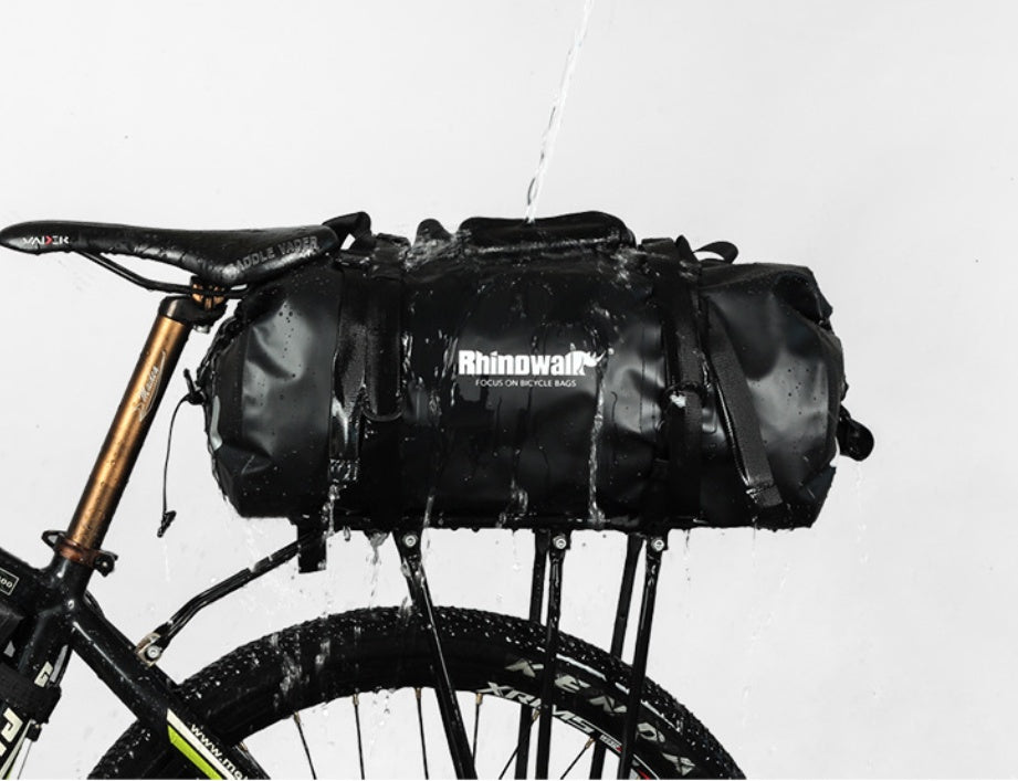 Waterproof Bicycle Rear Rack Bag – Large Capacity Cycling Travel Luggage
