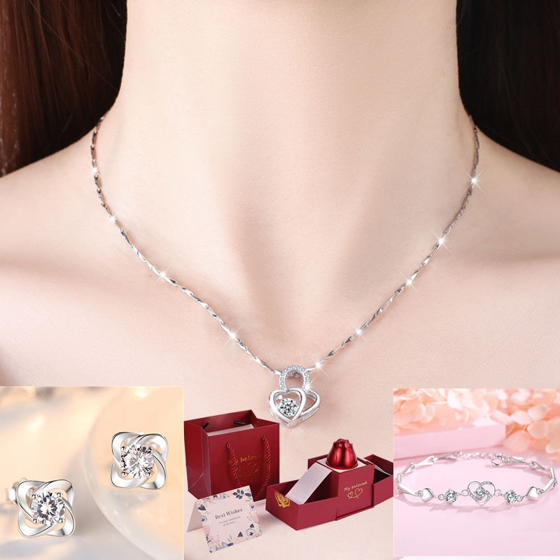 Beating Heart Sterling Silver Necklace – Eternal Love Edition | T&P Elegant Gifts