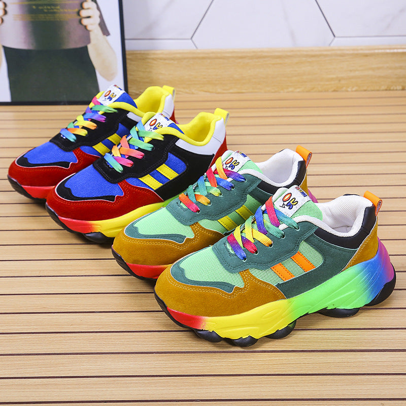 T&P ColorBloom Sneakers – Women’s Multicolor Street Sneakers