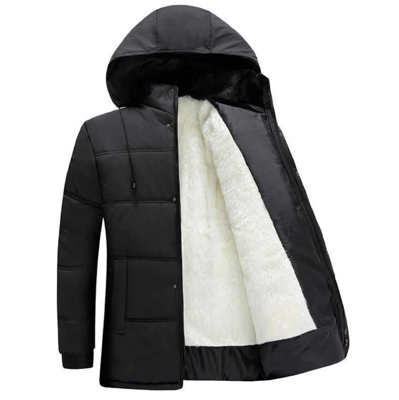 T&P Winter Shield™ Cotton Fur-Lined Coat – Ultra Warm Men’s Winter Jacket
