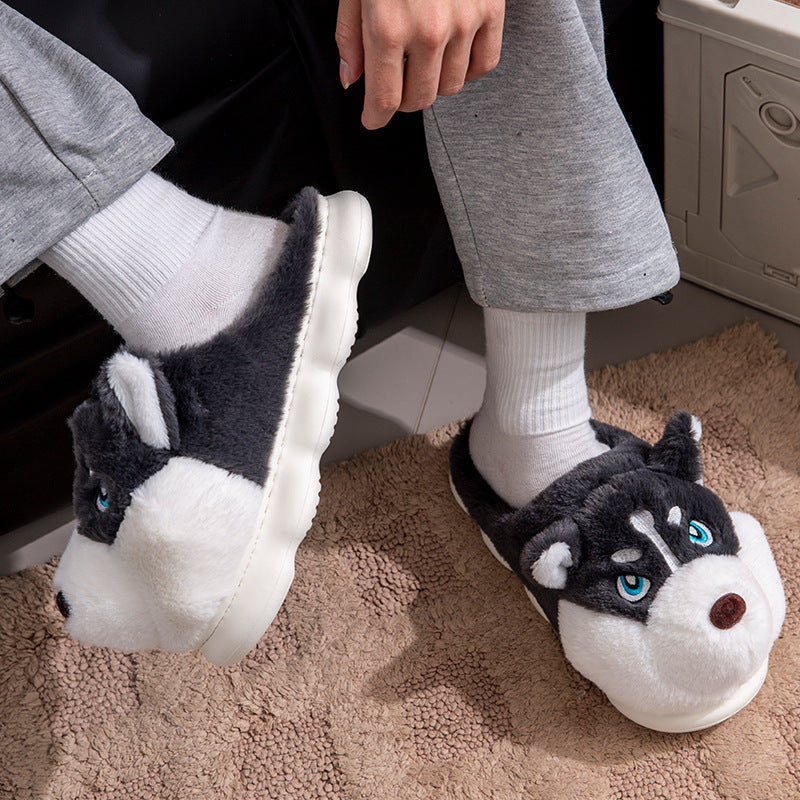 T&P CozyHusky Slippers – Warm Winter Men’s Indoor Slippers