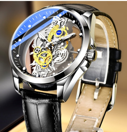 T&P Golden Heritage | Vintage Skeleton Automatic Watch