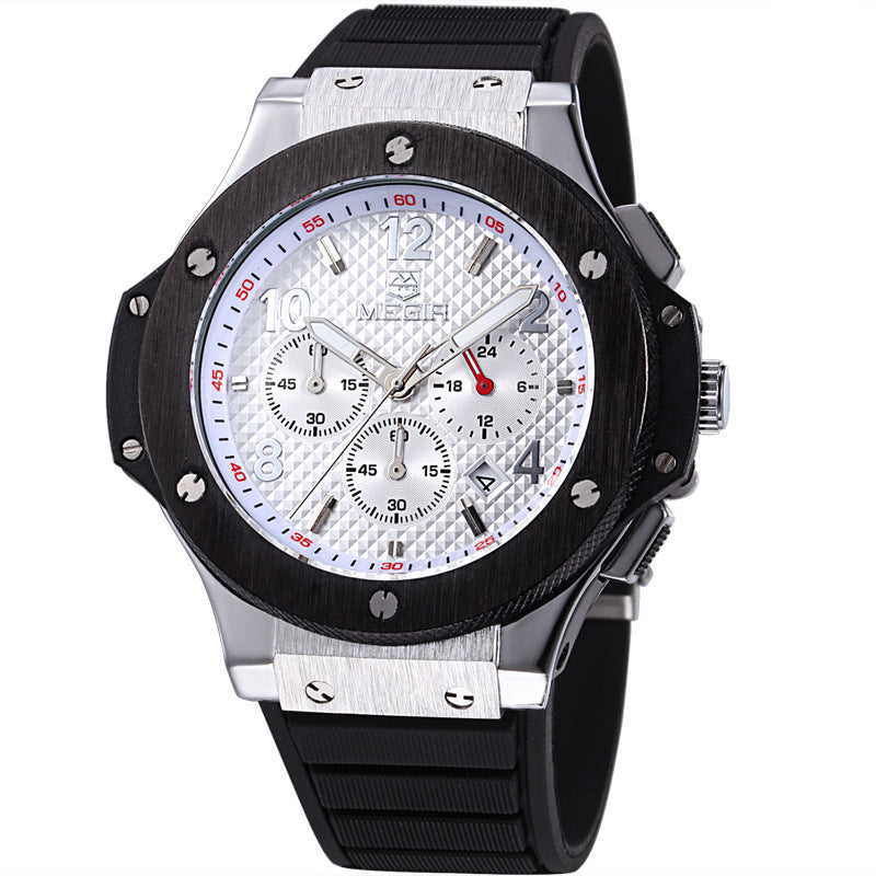 T&P Chrono Force | Rose Black Chronograph Men’s Watch