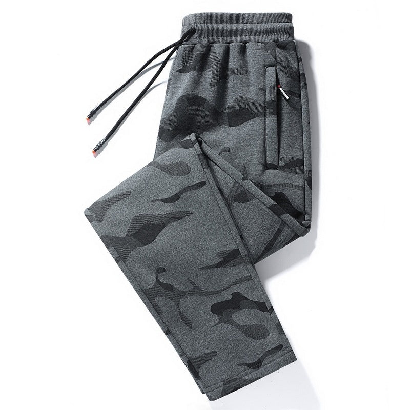 T&P Heavy Camo Winter Joggers | Thick Cotton Plus-Size Joggers