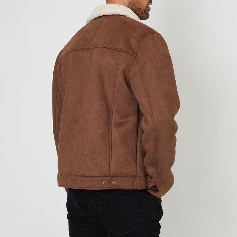 T&P Urban Frost | Premium Men’s Lamb Collar Jacket