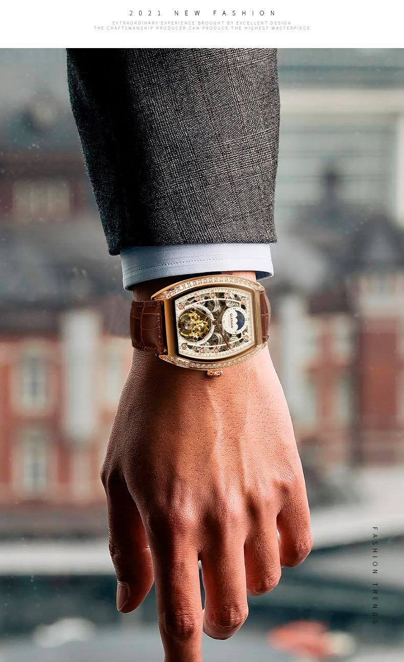 T&P Imperial Heritage | Rose Gold Automatic Skeleton Watch