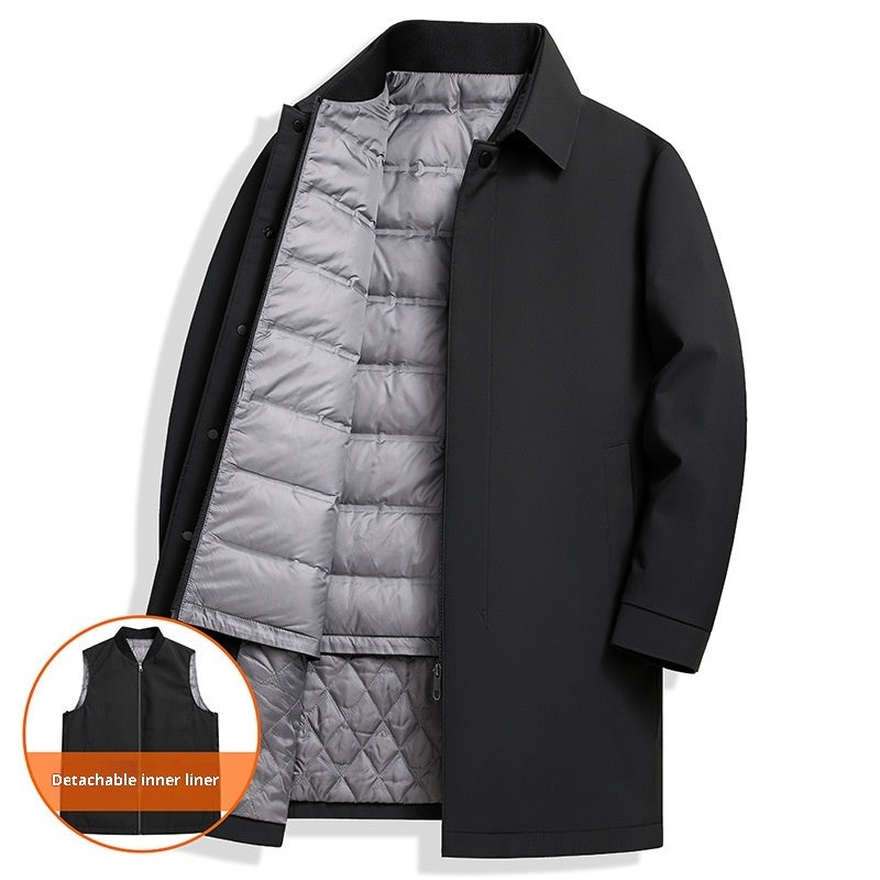 T&P Executive DownLine Coat | Premium Duck Down Men’s Winter Jacket