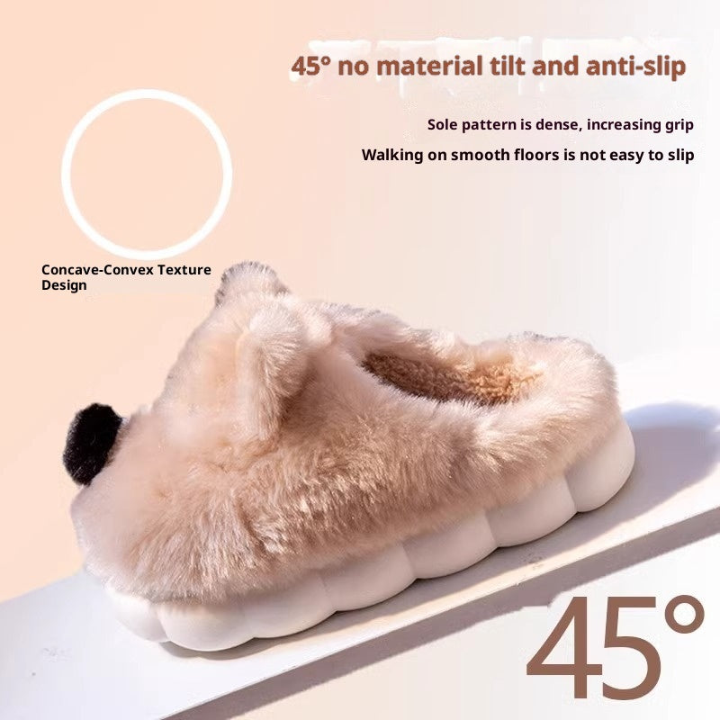 T&P Cozy Fleece Slippers – Women’s Winter Home Slippers