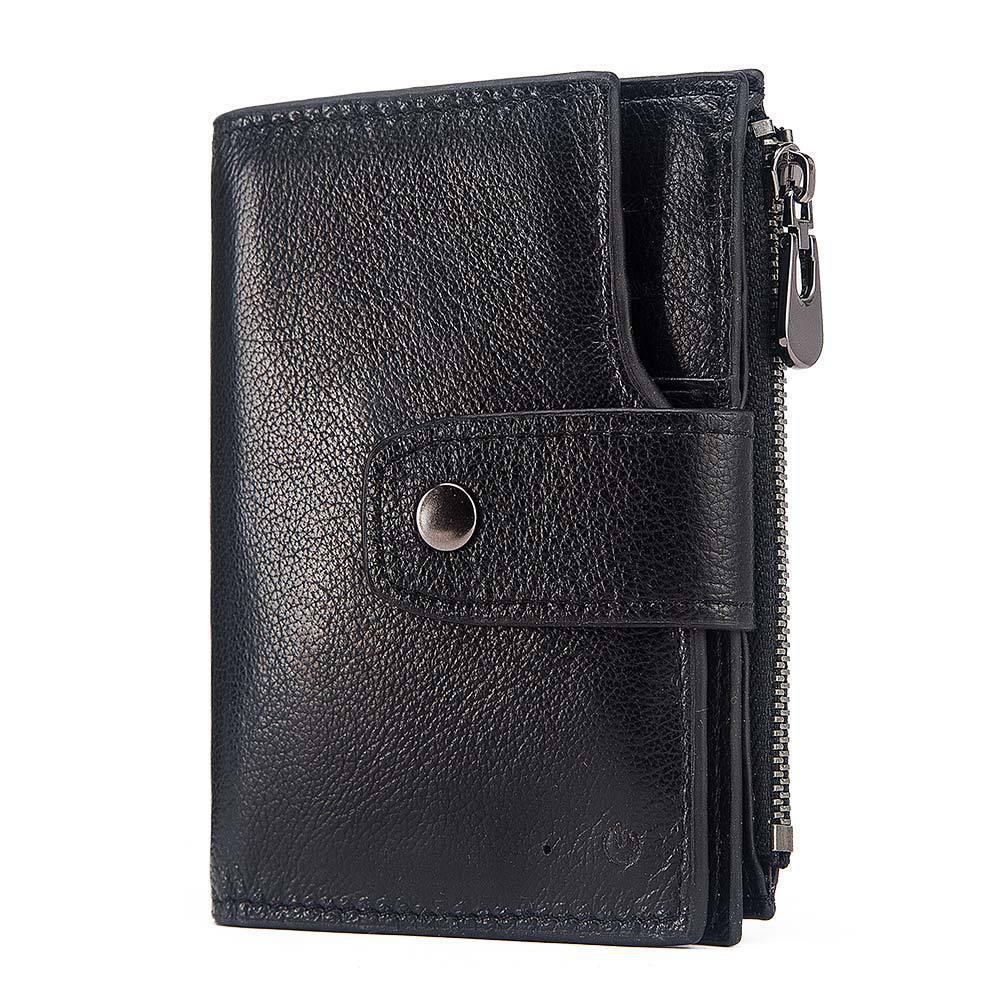 Smart Anti-Theft Leather Wallet – Bluetooth Tracker & Security | Luxury Men’s Wallet