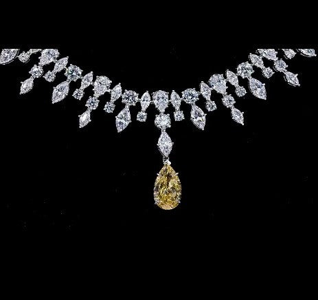 Luxury Sterling Silver Diamond Necklace – Women’s Elegant Statement Jewelry