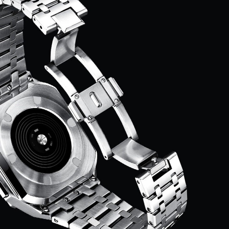 Aurum Integrated Metal Watch – Executive Gold Edition | T&P Men’s Luxury