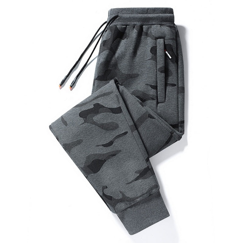 T&P Heavy Camo Winter Joggers | Thick Cotton Plus-Size Joggers