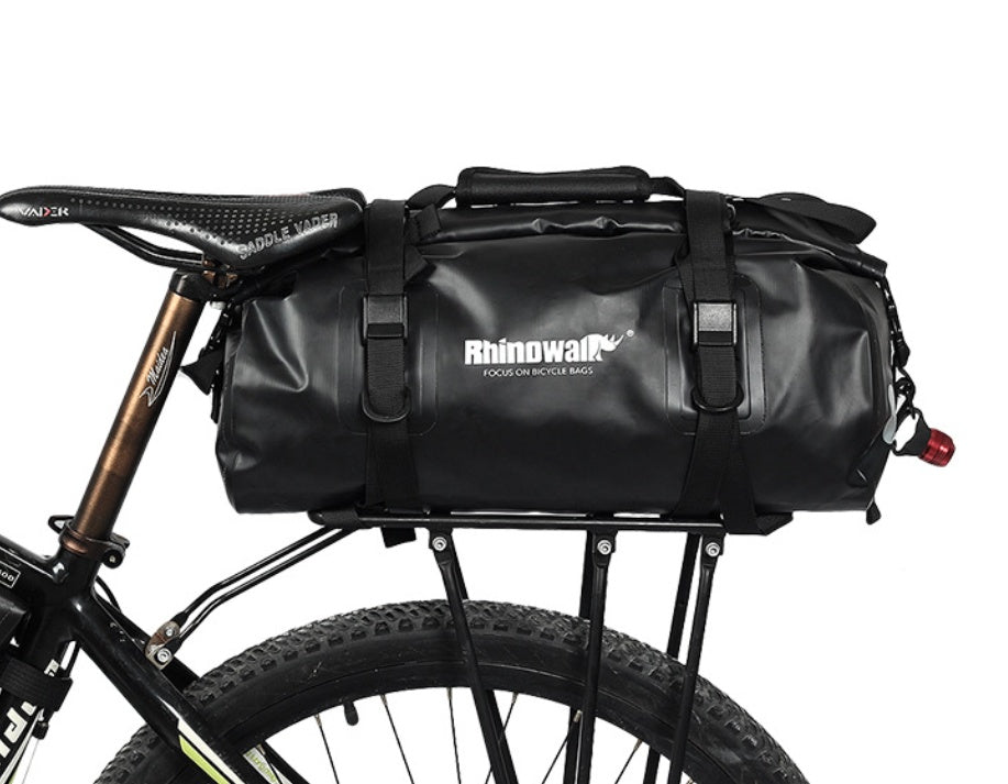 Waterproof Bicycle Rear Rack Bag – Large Capacity Cycling Travel Luggage