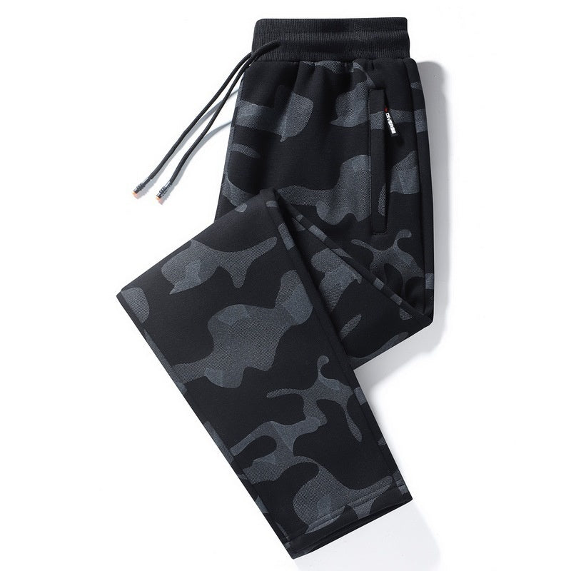 T&P Heavy Camo Winter Joggers | Thick Cotton Plus-Size Joggers
