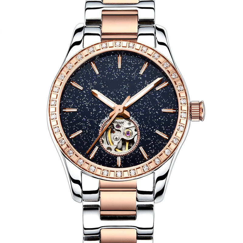Luxury Automatic Women’s Watch – Stainless Steel & Sapphire Style | T&P Collection