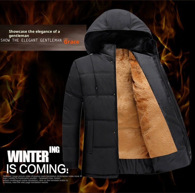 T&P Winter Shield™ Cotton Fur-Lined Coat – Ultra Warm Men’s Winter Jacket