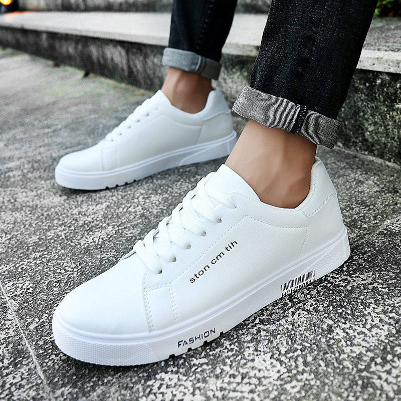 T&P CleanStep Minimal Sneakers – Lightweight White Casual Shoes