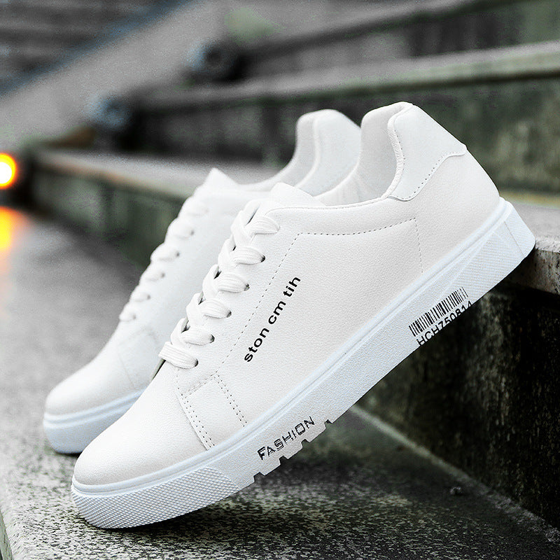 T&P CleanStep Minimal Sneakers – Lightweight White Casual Shoes