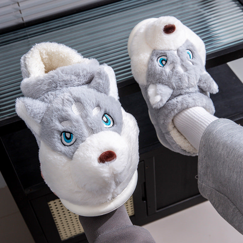 T&P CozyHusky Slippers – Warm Winter Men’s Indoor Slippers